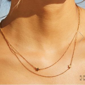 Layered Star Necklace